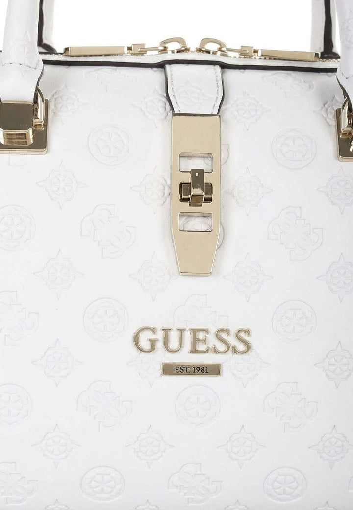 Guess Sac à main Peony Classic Ivoire