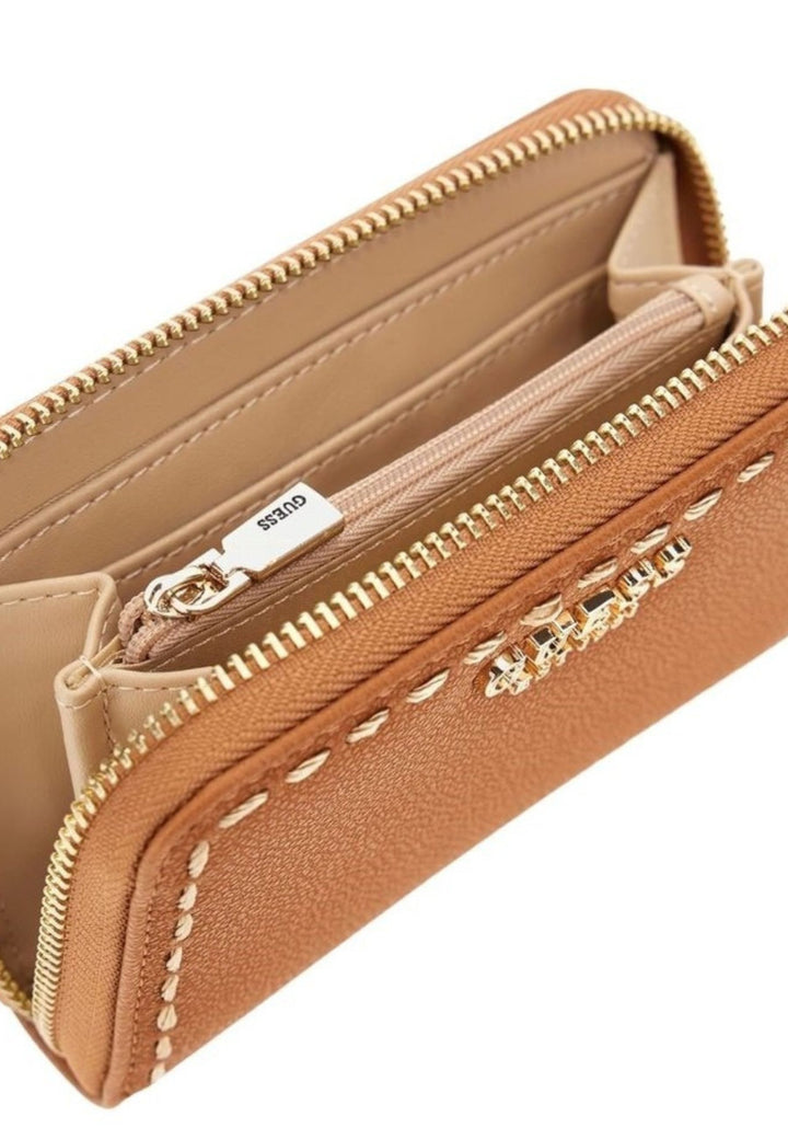 Guess Portefeuille Anadela Medium Zip BG963714 Caramel