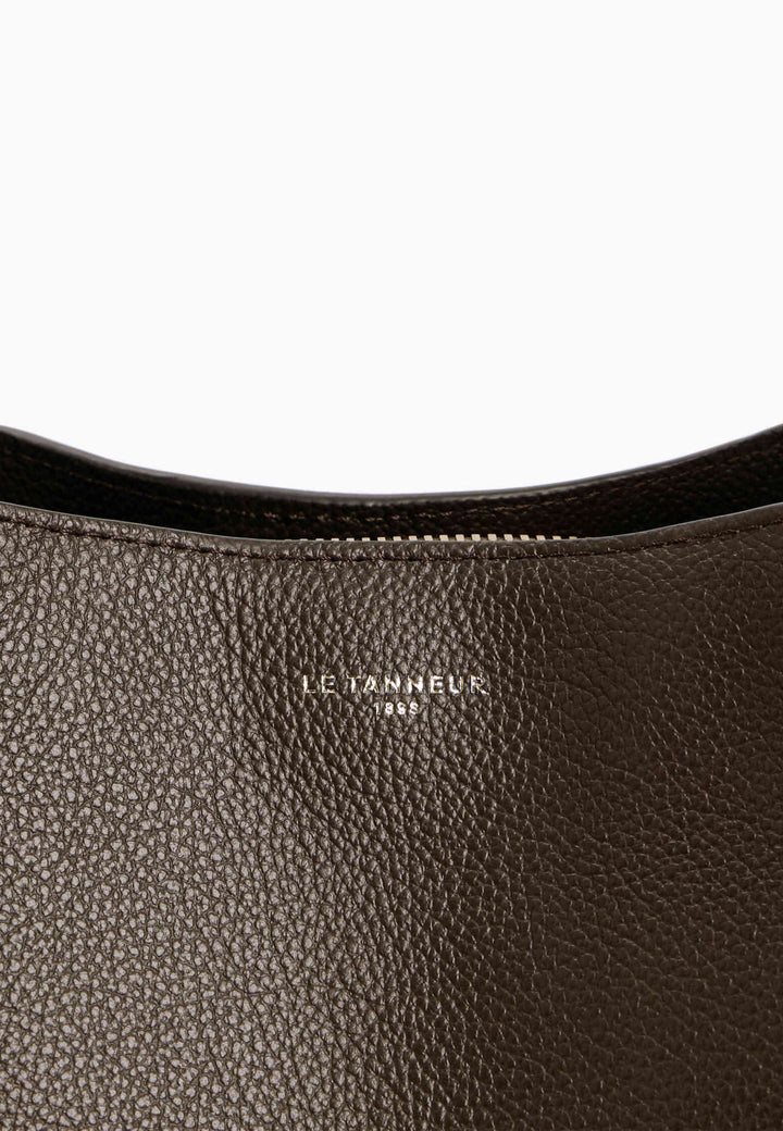 Le Tanneur Sac Porté Epaule Moyen Juliette Marron Arabica