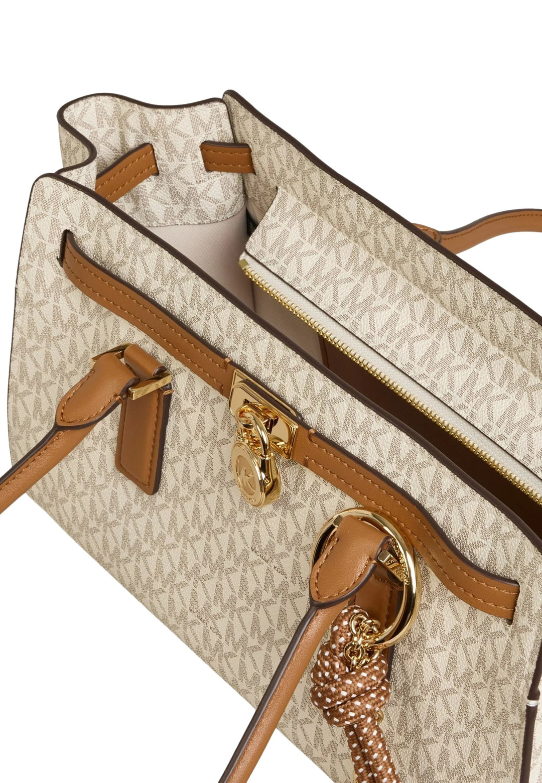 Michael Kors Sac Bandoulière Hamilton Moderne Beige
