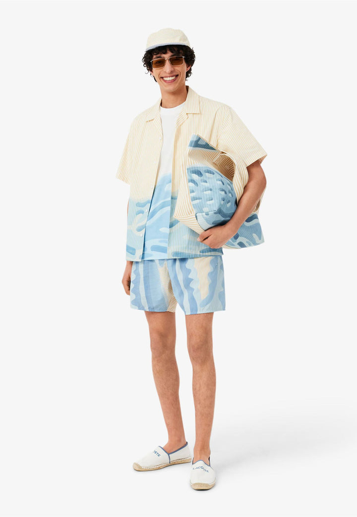 Lacoste Anna XL nákupní taška unisex přírodní bílá