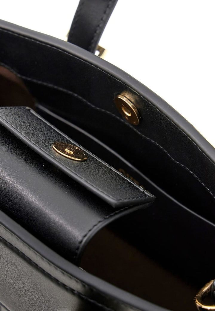 Mala de Tiracolo Guess Diana Maxi Satchel Preta