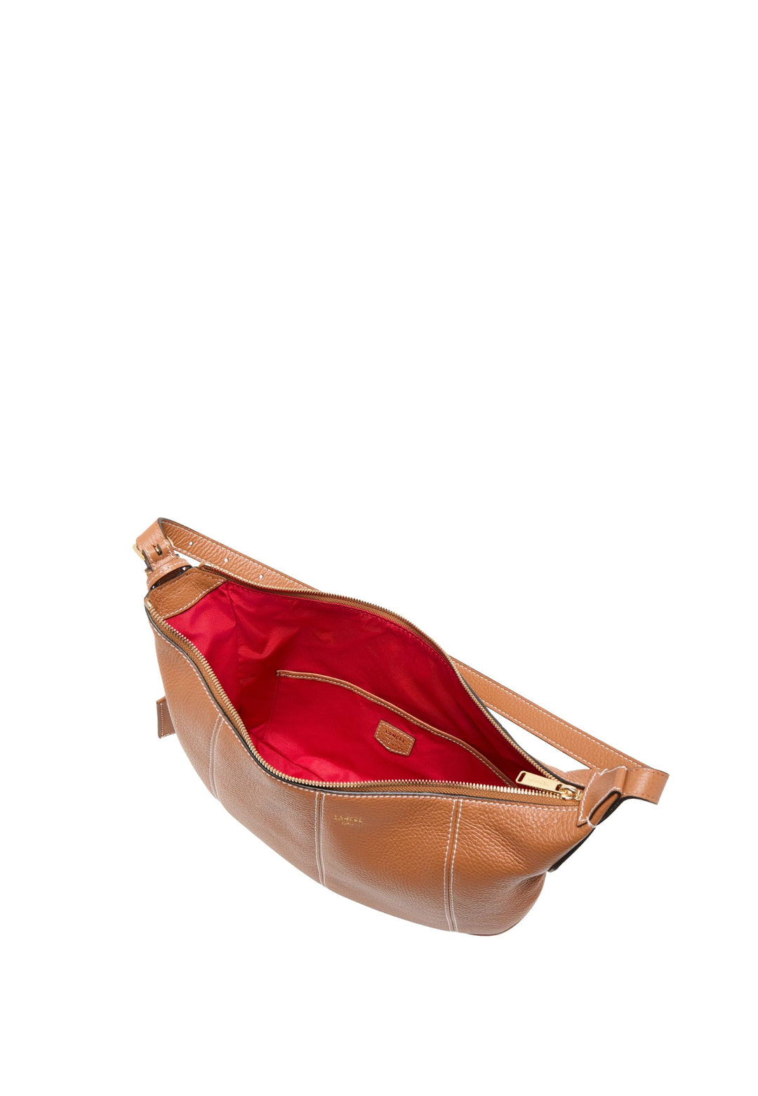 Lancel Torba na ramię Victoire Camel Kobieta