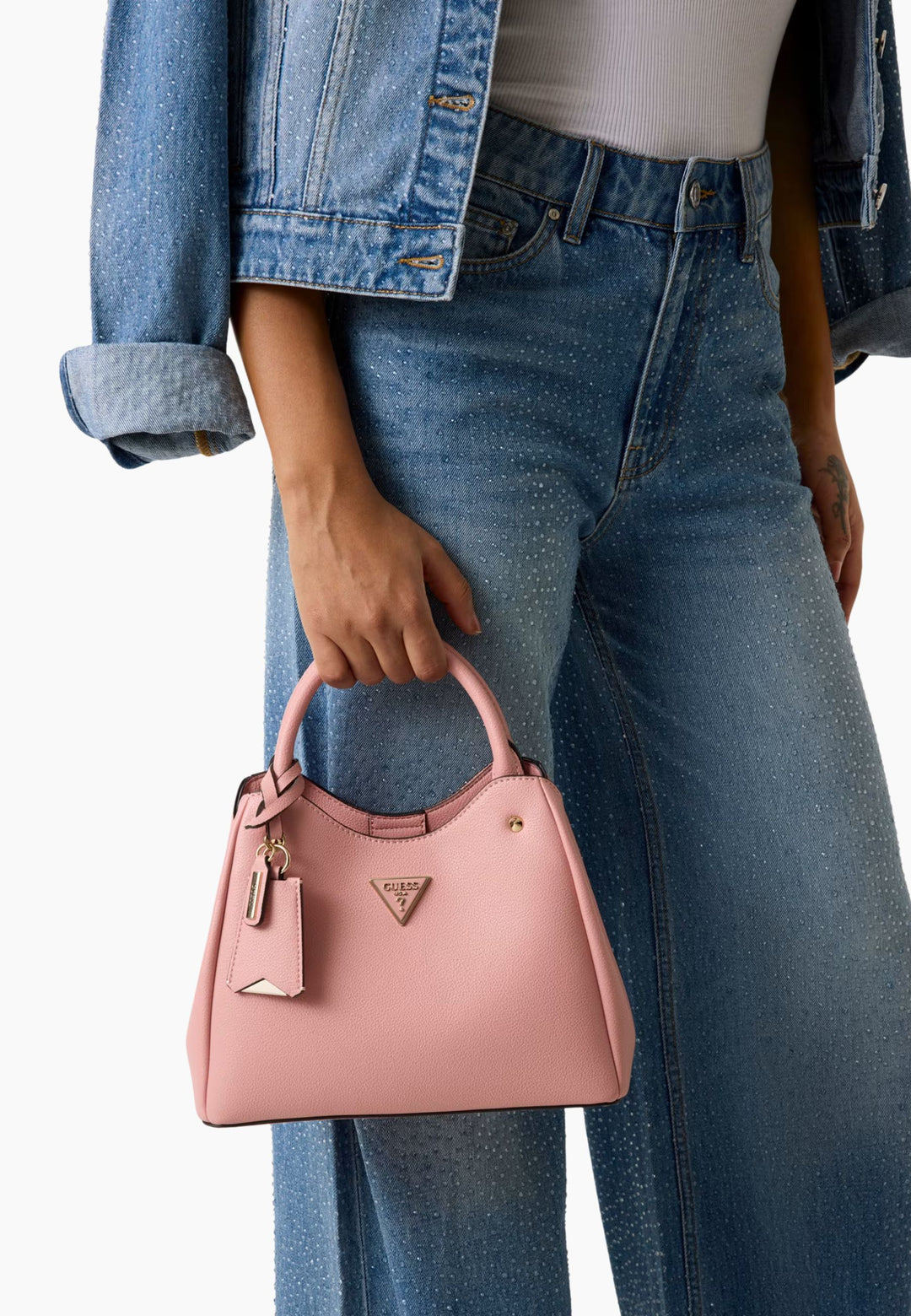 Guess Handtas Handbag Coral Pink BG697405