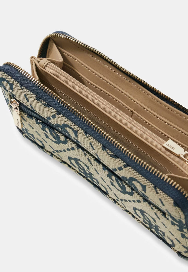 Guess Rees Portemonnaie / Portemonnaie Audrey Grand Monogramm Navy Logo