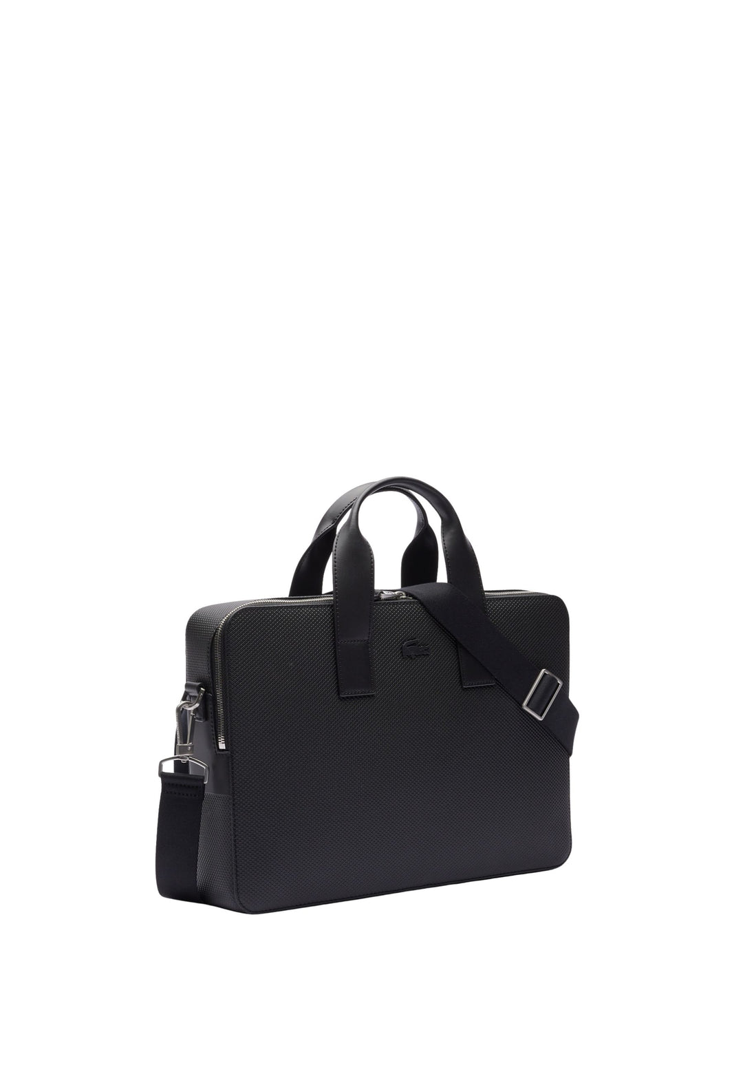 Lacoste Laptoptaske Chantaco i Læder NH2921CE Sort