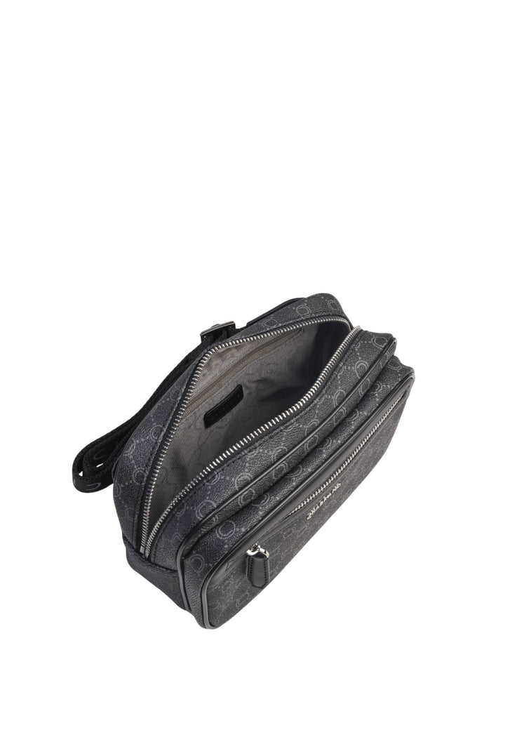 Chabrand Borsa a tracolla Tela rivestita Pelle Nero