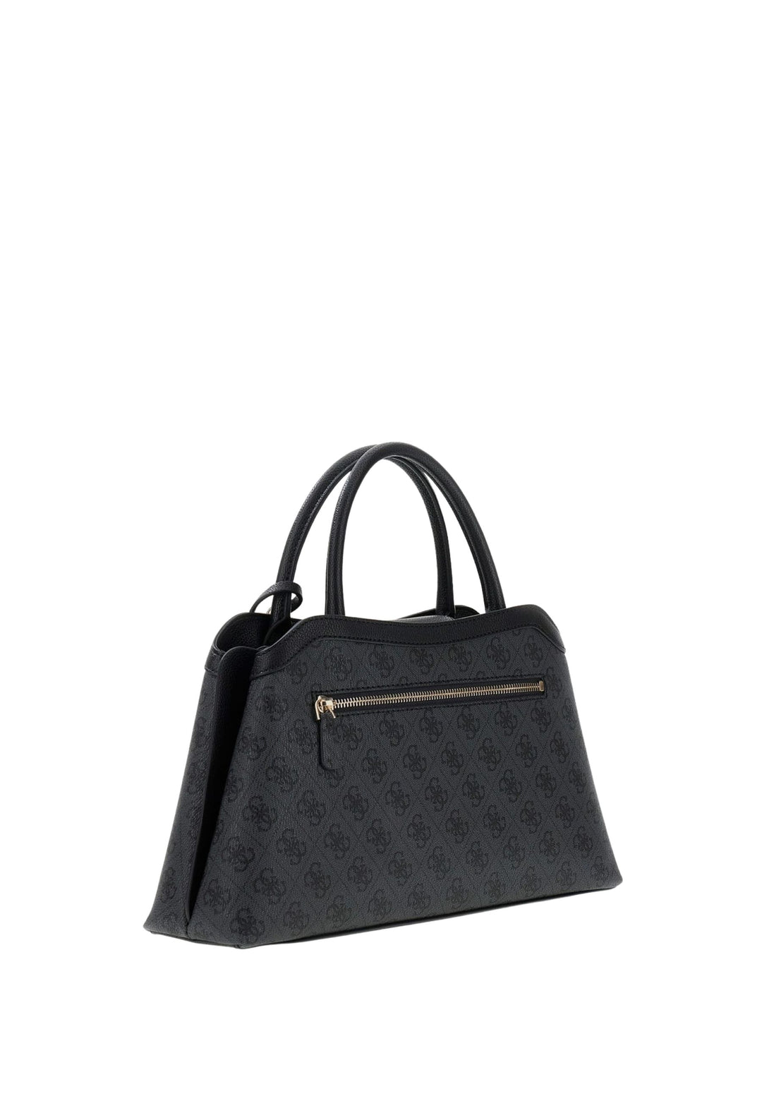 Borsa a mano Guess Lindsey Logo Carbone