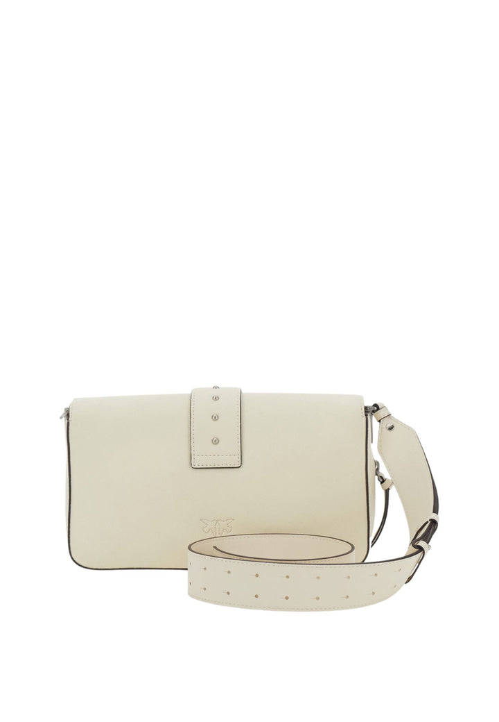 Kabelka Pinko Love One Slouchy Zip Classic V bílá