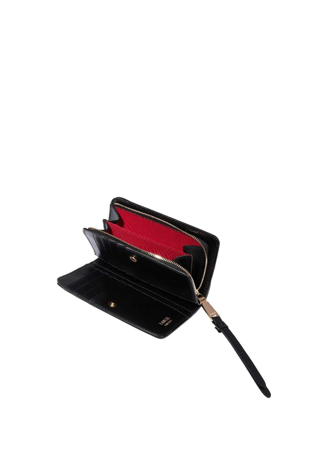 Lancel Compagnon / Portmonni Origami Noir/Noir Femme A13423JZTU
