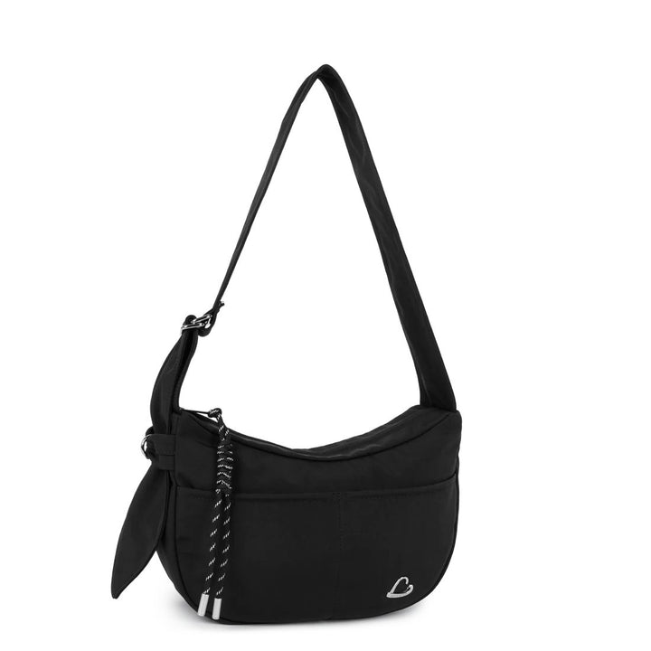 Lancaster Sac Besace Basic Love Noir