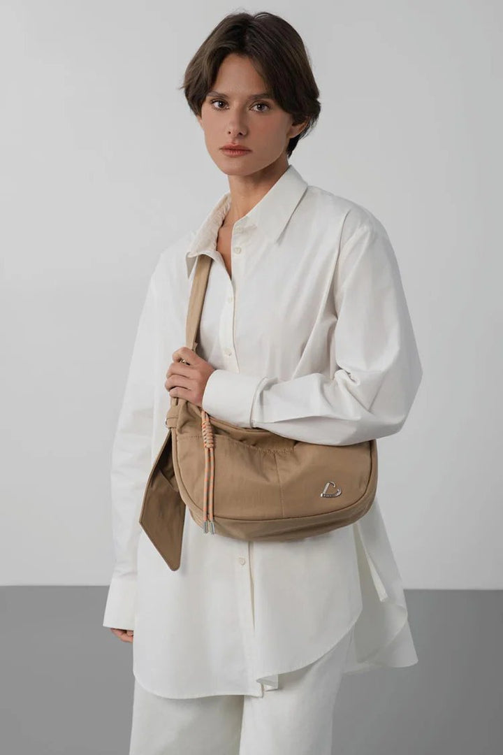 Lancaster Basic Love Praline oldaltáska