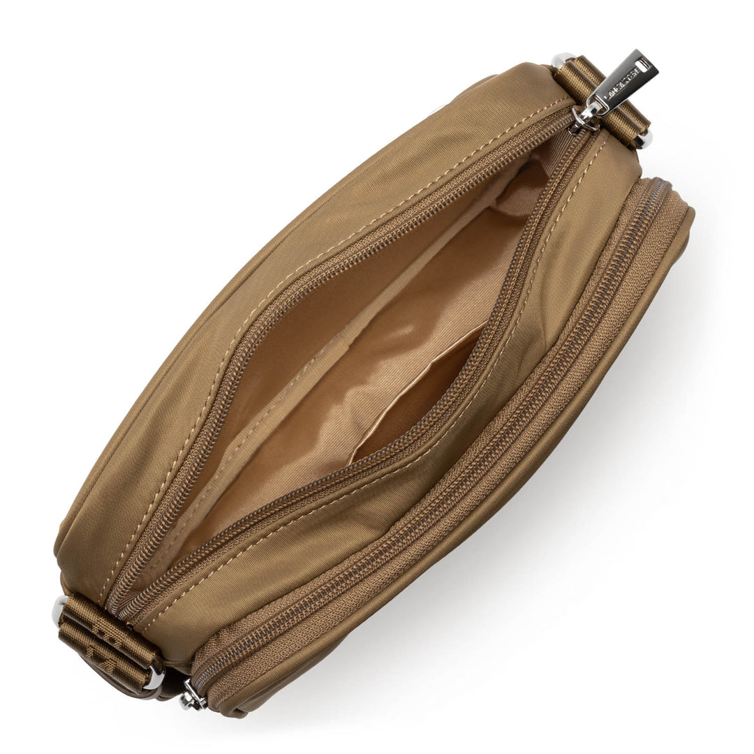 Lancaster Sac trotteur Zippé M Basic Vita Sable Doré