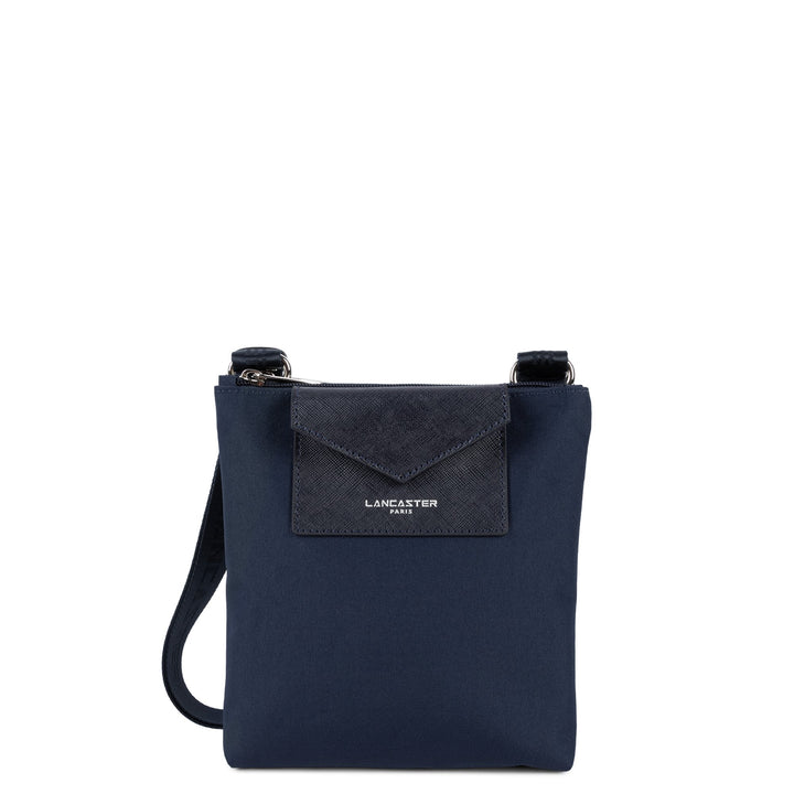 Lancaster Double Zippered Pouch Smart KBA Dark Blue