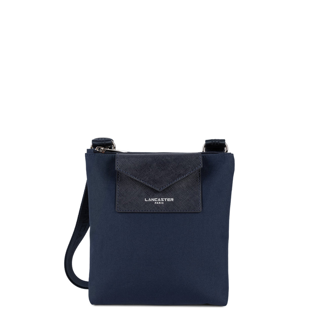Lancaster Double Zippered Pouch Smart KBA Dark Blue