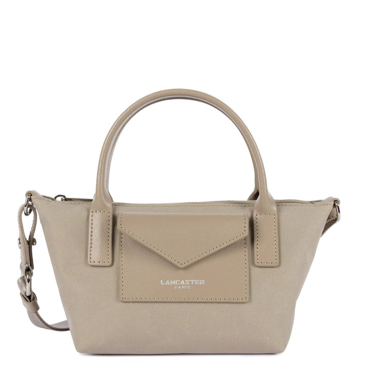 Mini borsa a mano Lancaster Smart Kba in pelle martellata