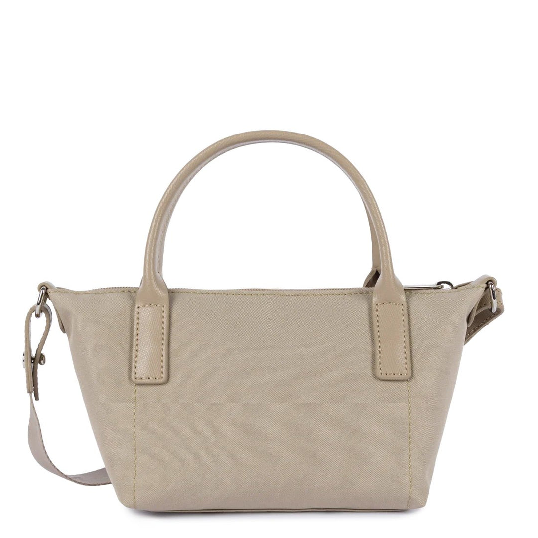 Mini borsa a mano Lancaster Smart Kba in pelle martellata