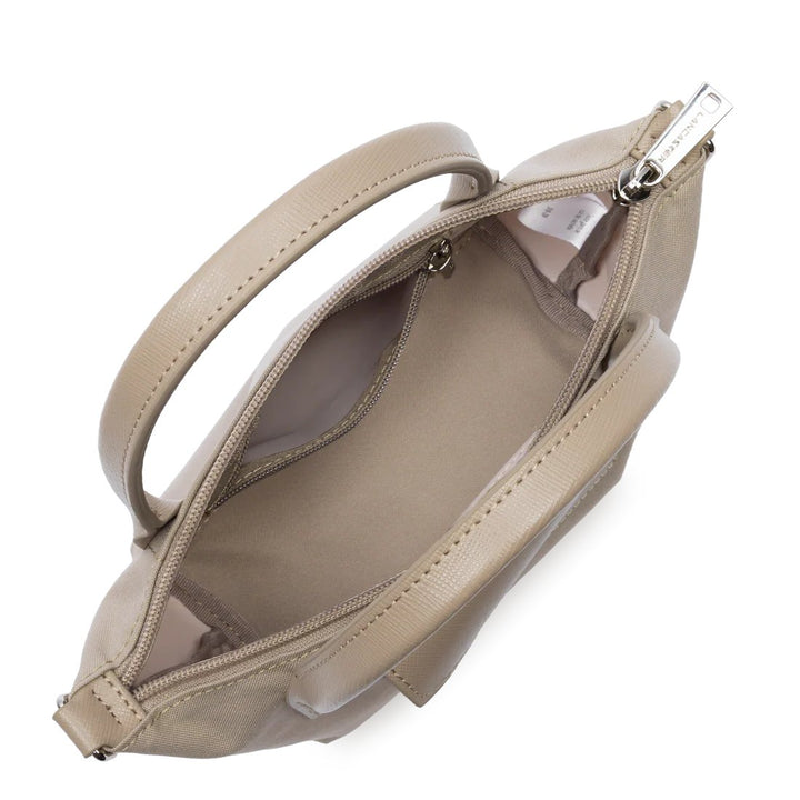 Mini borsa a mano Lancaster Smart Kba in pelle martellata