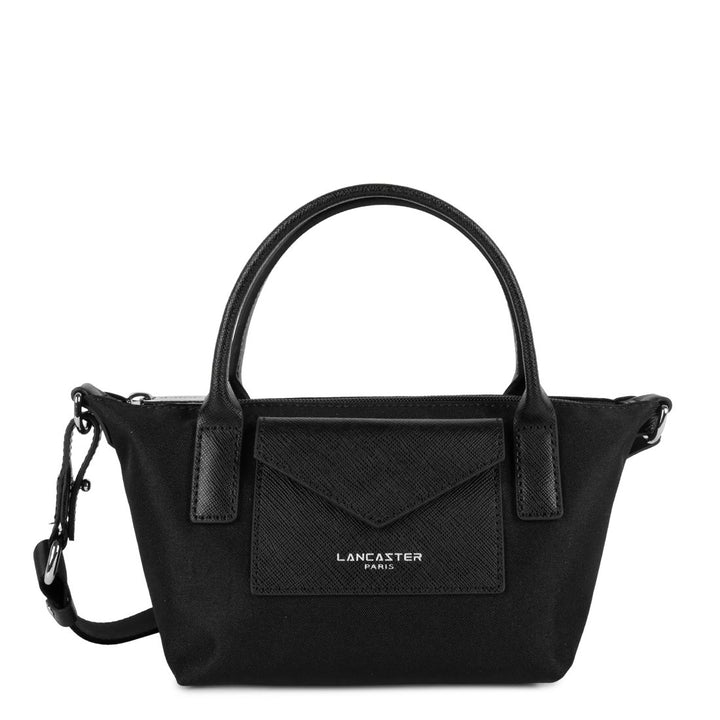 Lancaster Smart KBA Mini Handbag Black Leather