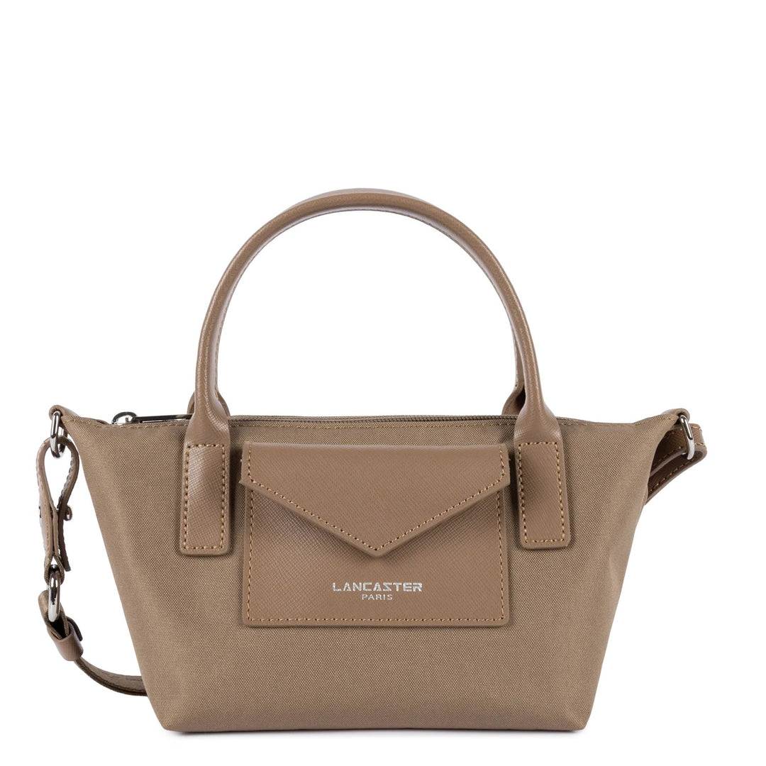 Lancaster Mini Sac À Main Smart Kba Cuir Praline