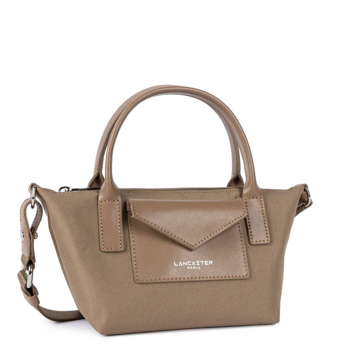 Lancaster Mini Sac À Main Smart Kba Cuir Praline