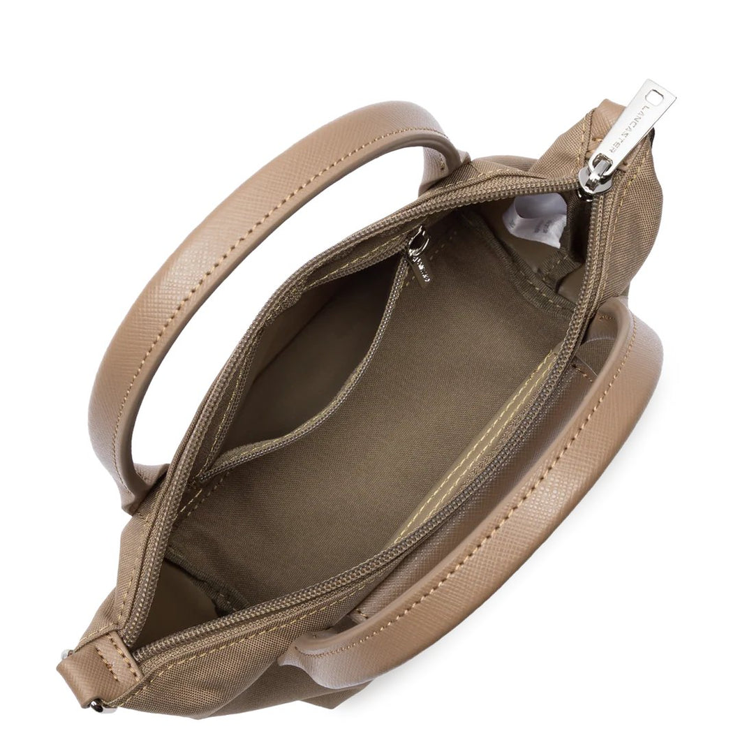 Lancaster Mini Sac À Main Smart Kba Cuir Praline