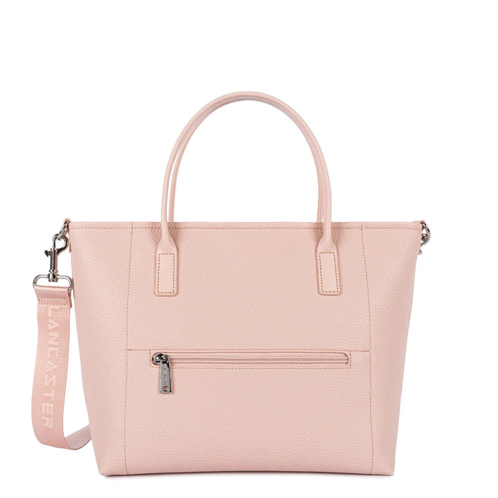 Lancaster Sac Cabas Main Maya Double Kba Cuir Poudre