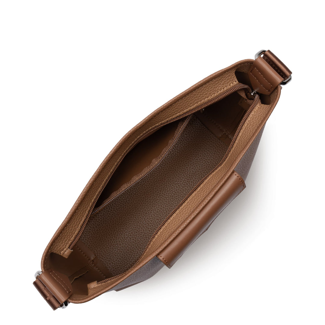 Lancaster Laukku trotteur Zippé Maya Double KBA 517-105 Moka