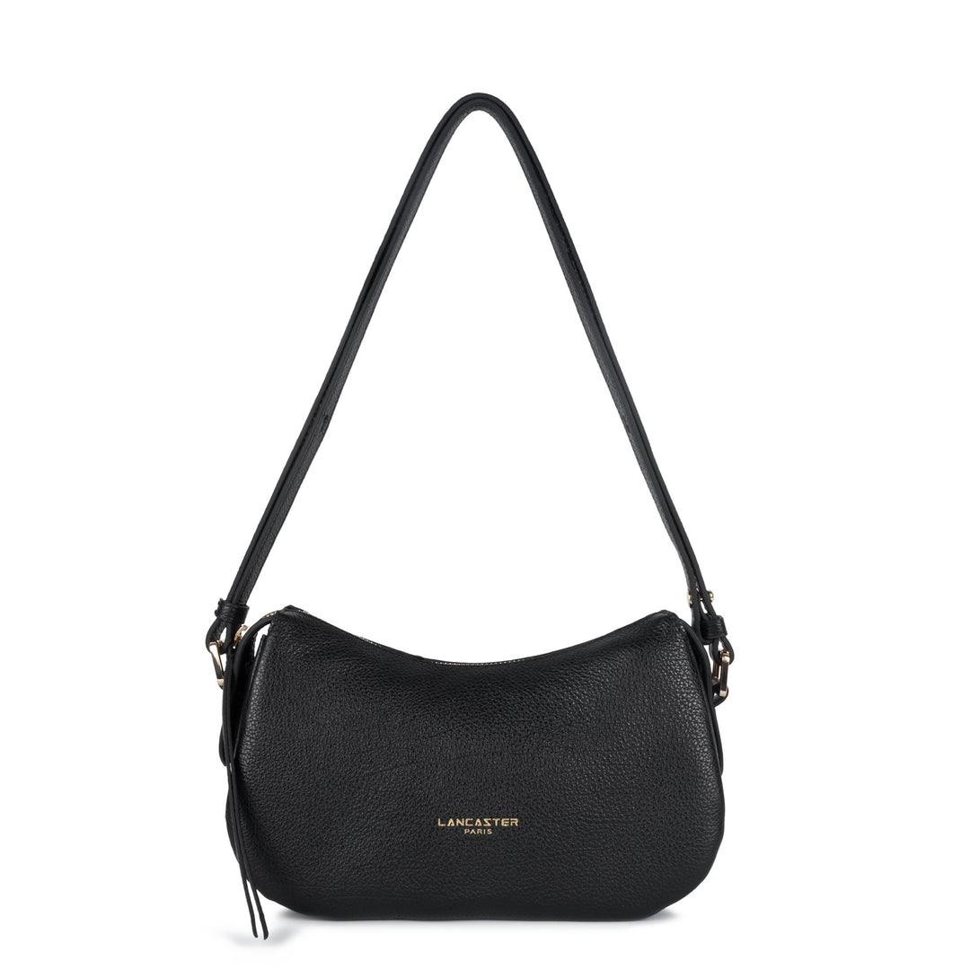 Lancaster Zippered Crossbody Bag S Dune Black