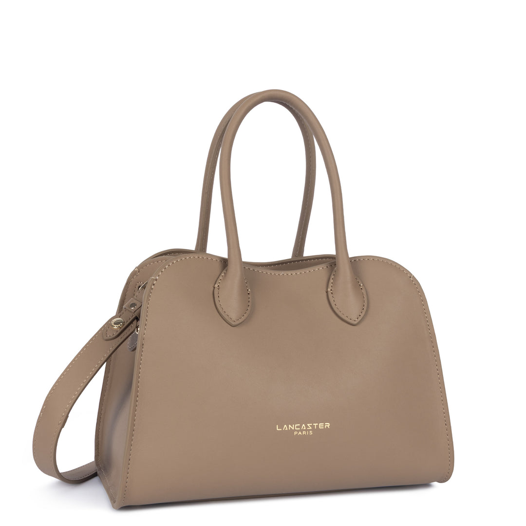 Lancaster Dámská kabelka Donna Hopper s magnetickou klopou, velikost S, 531-120, pralinová
