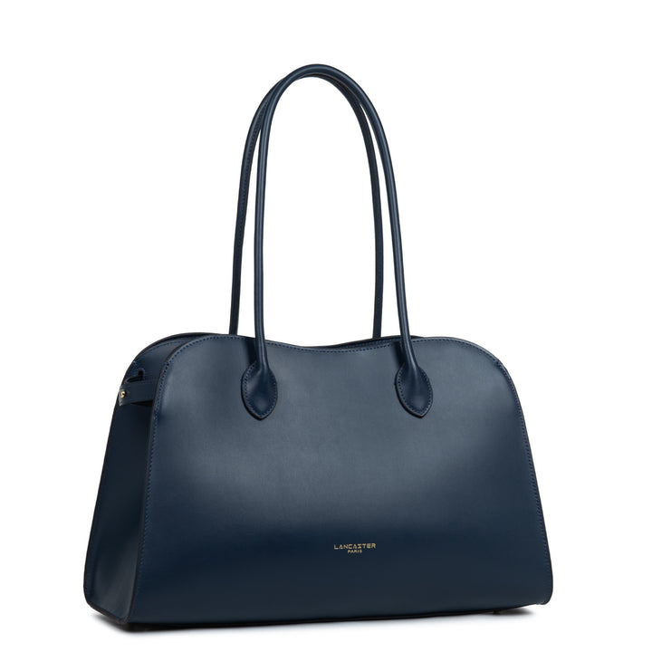 Lancaster Mala de ombro Zippé L Donna Hopper Azul Escuro