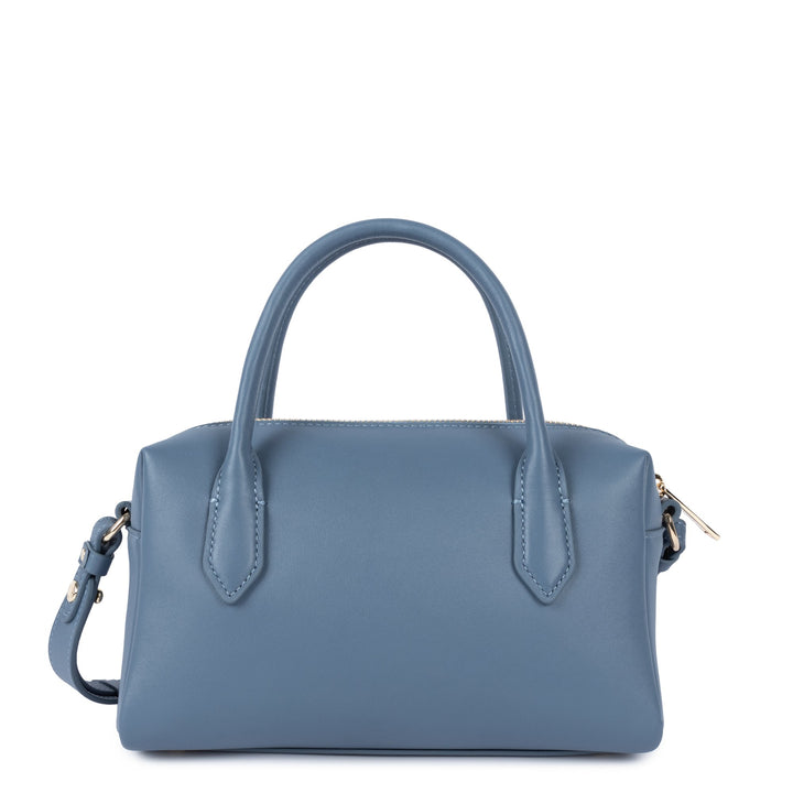 Lancaster Bolso trotteur Zippé Donna Cube 531-127 Azul Jeans