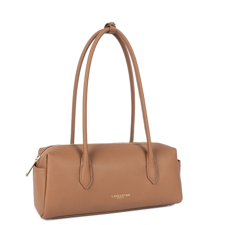 Lancaster Sac trotteur Zippé Donna Cube Moka