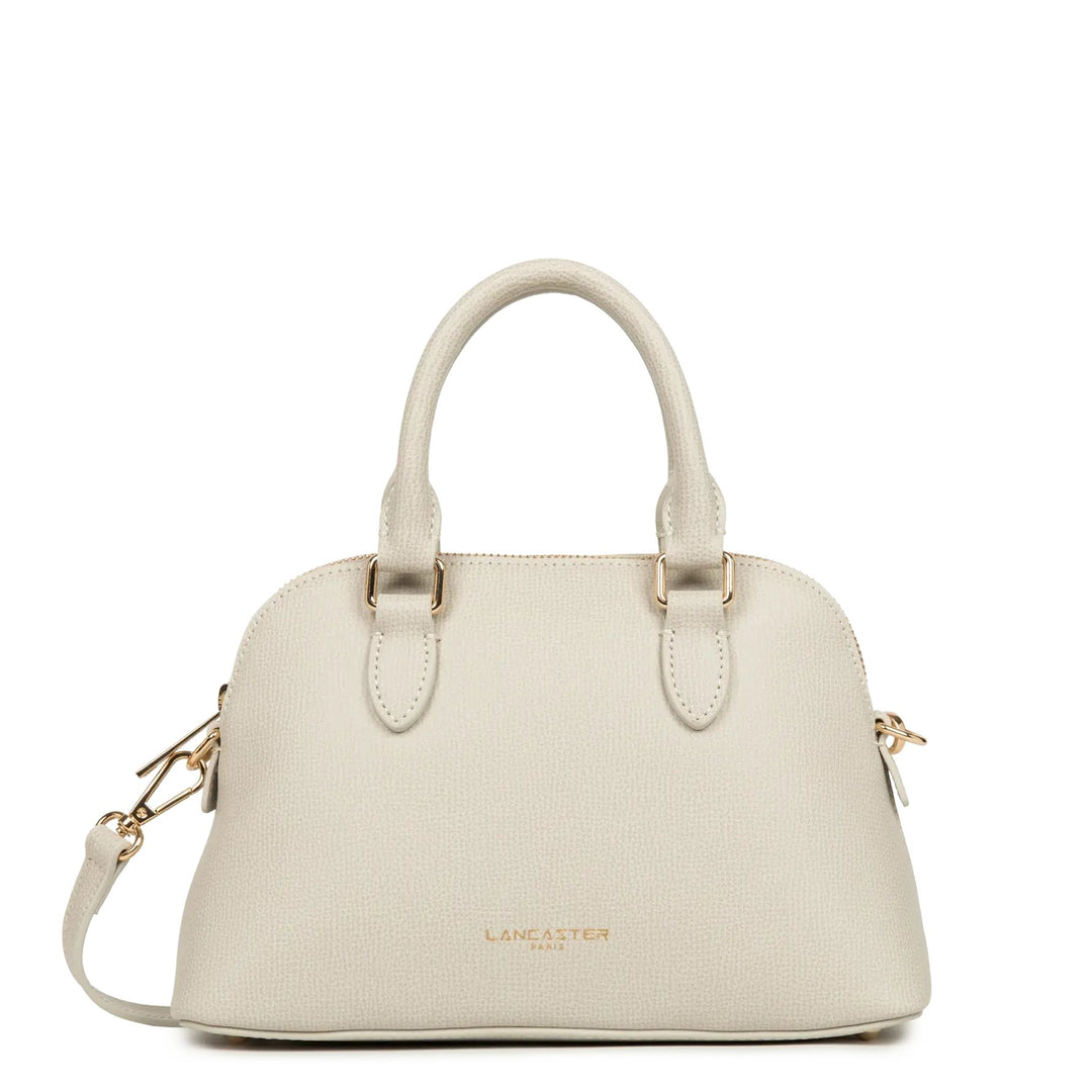 Halbmound Tasche Zippé M Sierra Jia Lancaster 538-002 Ivoire