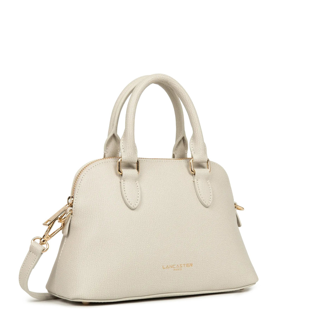Halbmound Tasche Zippé M Sierra Jia Lancaster 538-002 Ivoire