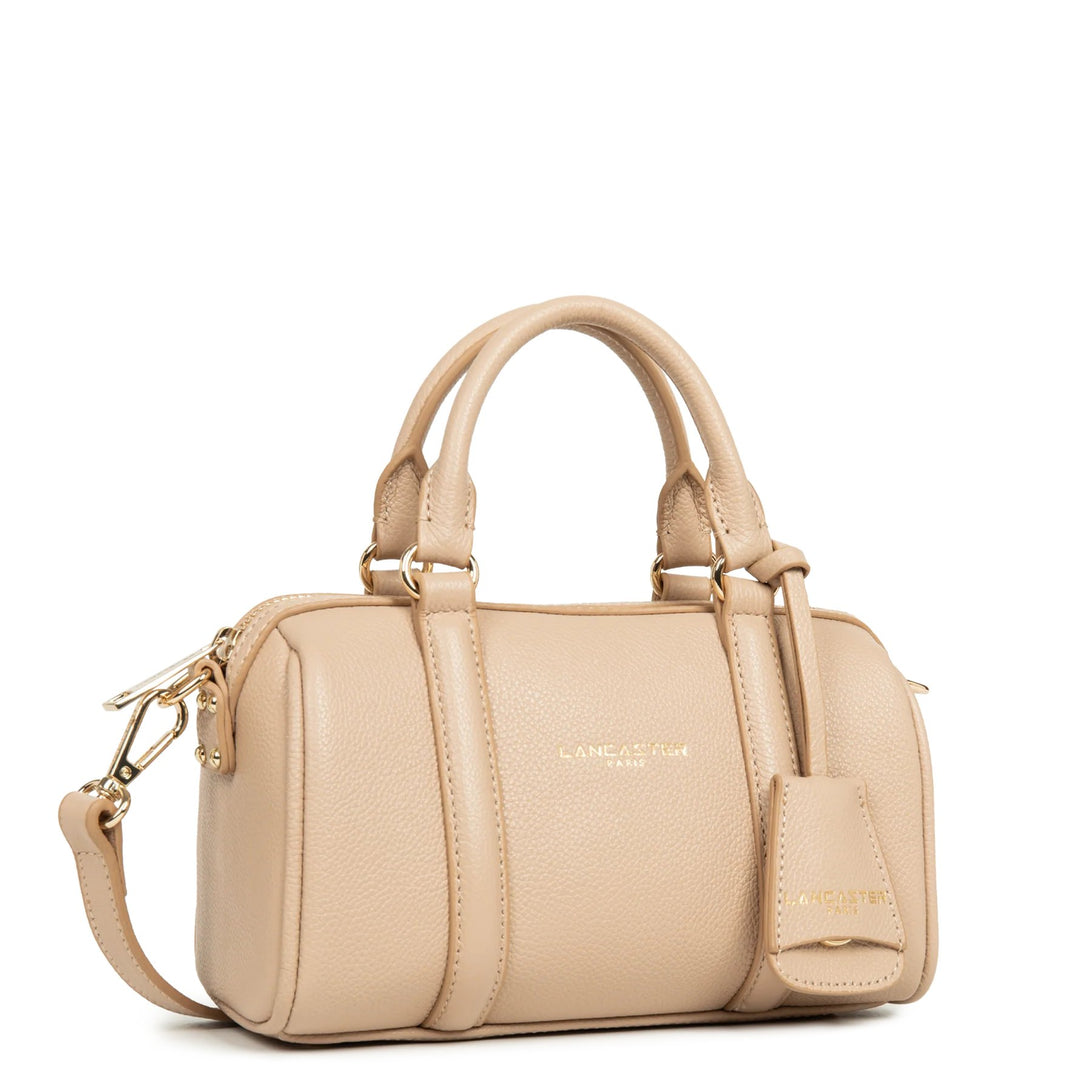 Lancaster Sac polochon Zippé S Milano Ana Beige Foncé