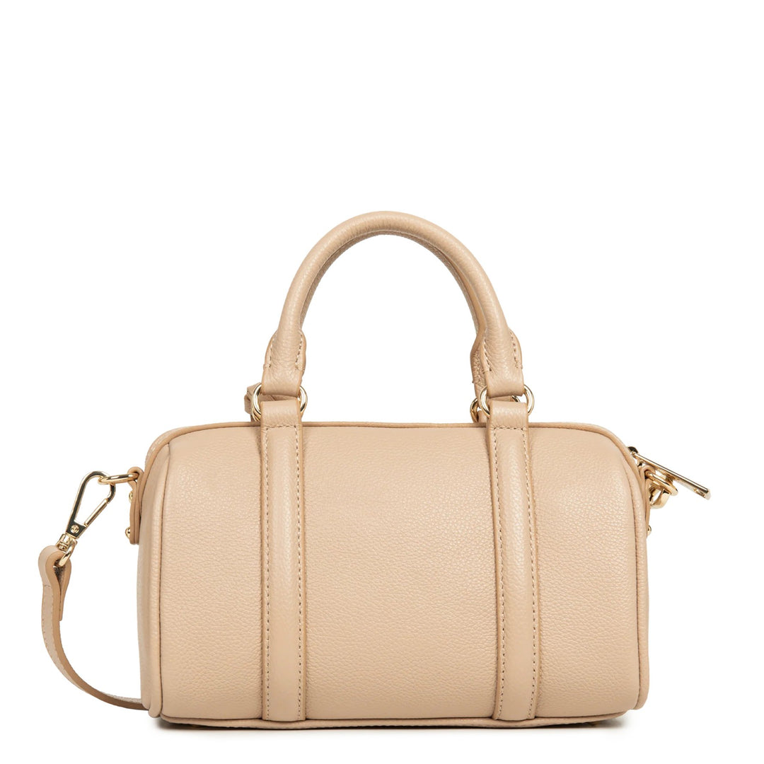 Lancaster Sac polochon Zippé S Milano Ana Beige Foncé