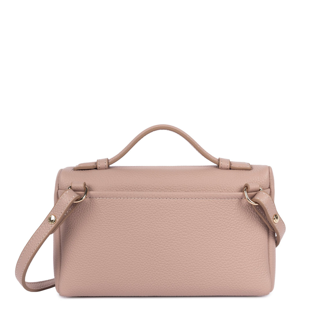 Lancaster Sac boite Zippé S Milano Trésor Nude
