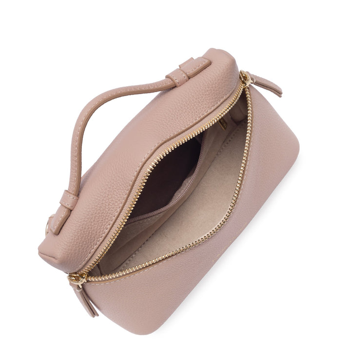 Lancaster Sac boite Zippé S Milano Trésor Nude