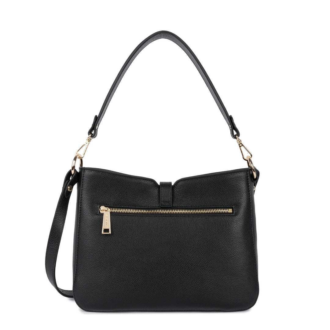 Lancaster Borsa a tracolla Con zip L Milano Horizon Nero