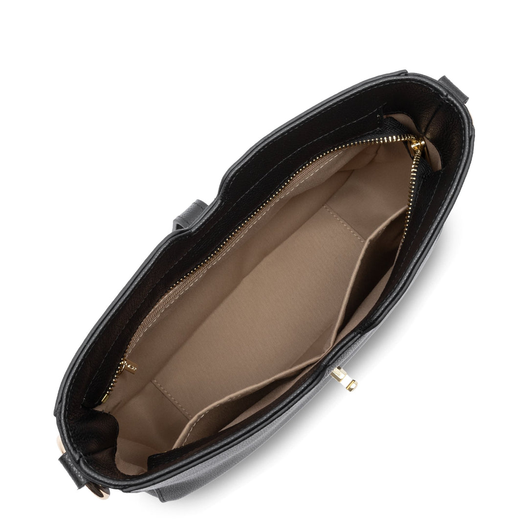 Lancaster Borsa a tracolla Con zip L Milano Horizon Nero