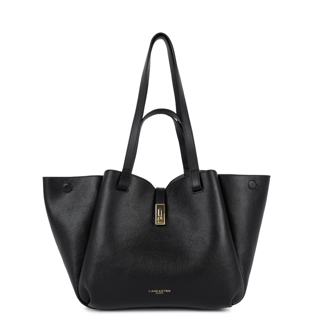 Lancaster Milano Horizon L skuldertaske - Sort