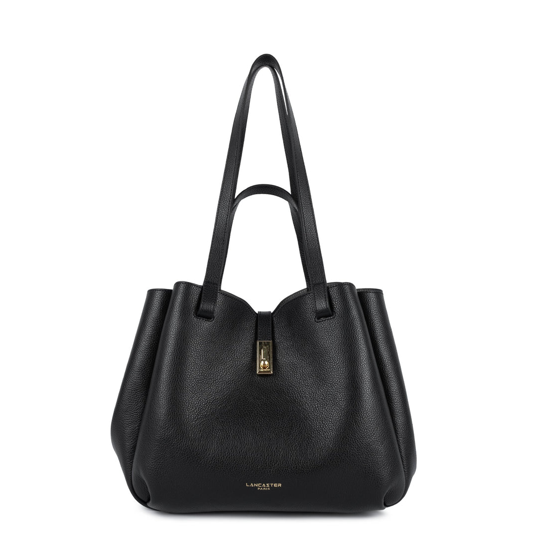 Lancaster Milano Horizon L skuldertaske - Sort