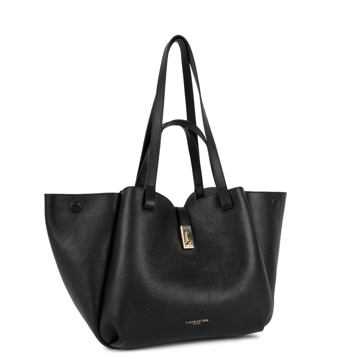 Lancaster Milano Horizon L skuldertaske - Sort