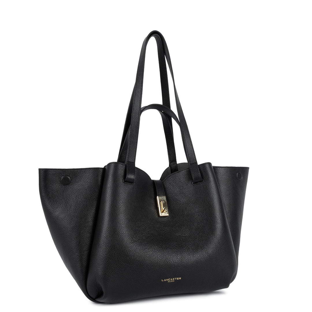 Lancaster Milano Horizon L skuldertaske - Sort