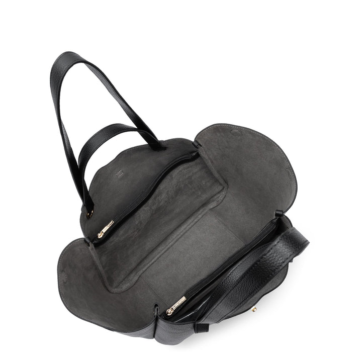 Lancaster Milano Horizon L skuldertaske - Sort