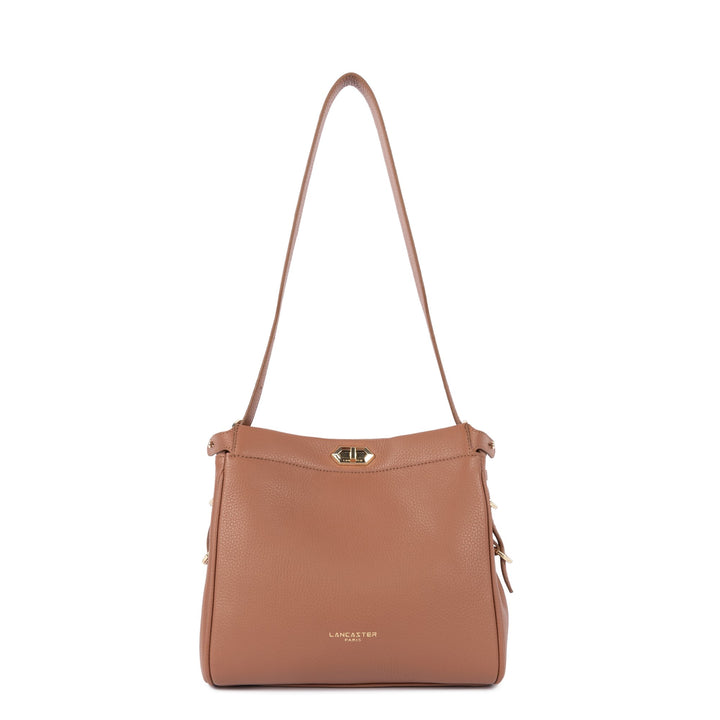 Lancaster Bolsa hobo Com fecho M Lady ROMY 572-105 Camel