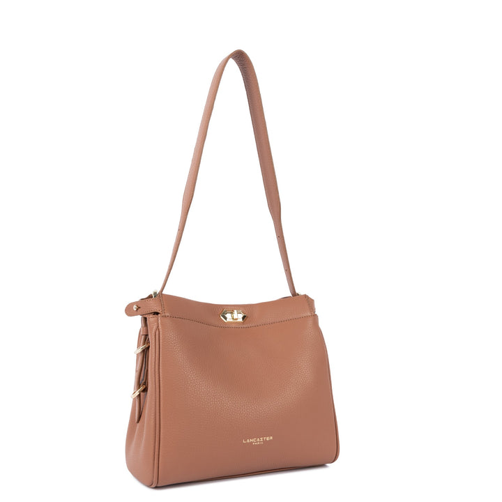 Lancaster Bolsa hobo Com fecho M Lady ROMY 572-105 Camel