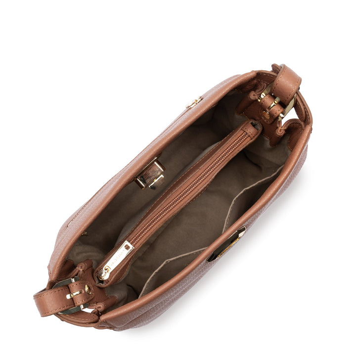 Lancaster Bolsa hobo Com fecho M Lady ROMY 572-105 Camel