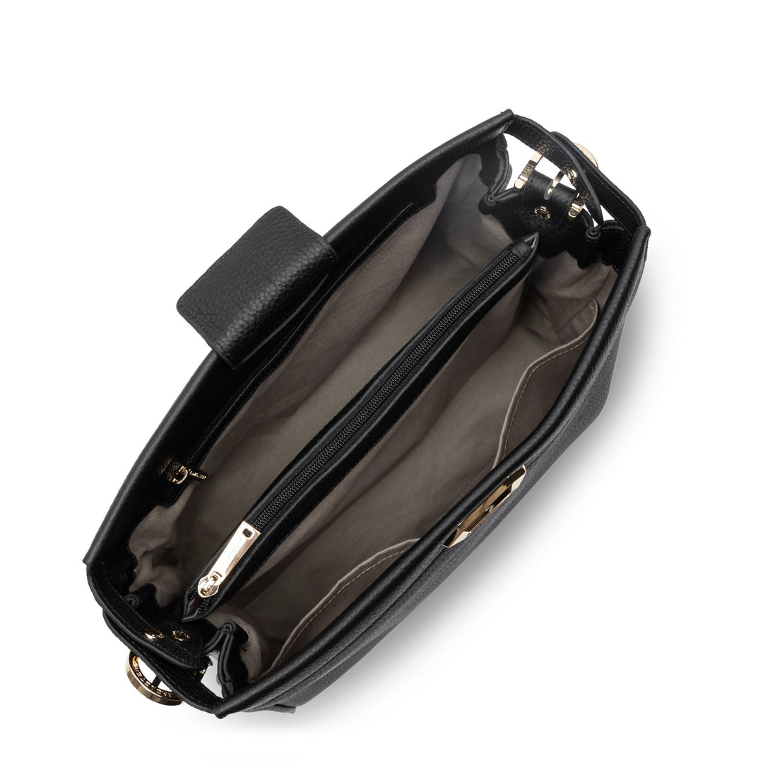 Lancaster Bolsa hobo Com fecho L Lady ROMY 572-106 Preto